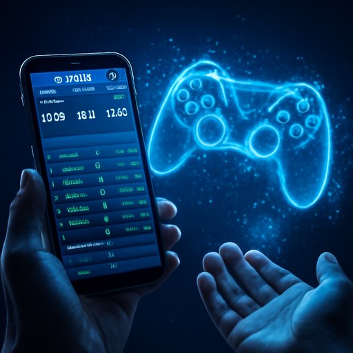 xx999 cricket match scoreboard on phone